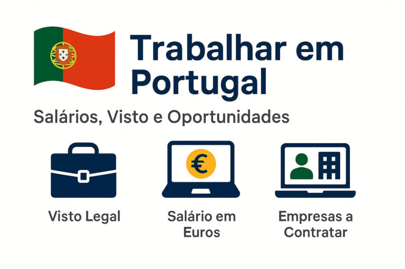 Trabalhar em Portugal: Salários, Visto e Oportunidades em 2025